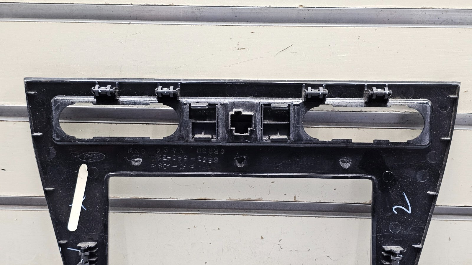 🔥06-09 Fusion Milan Center Dash Trim Panel AM FM Radio Stereo Bezel SILVER OEM