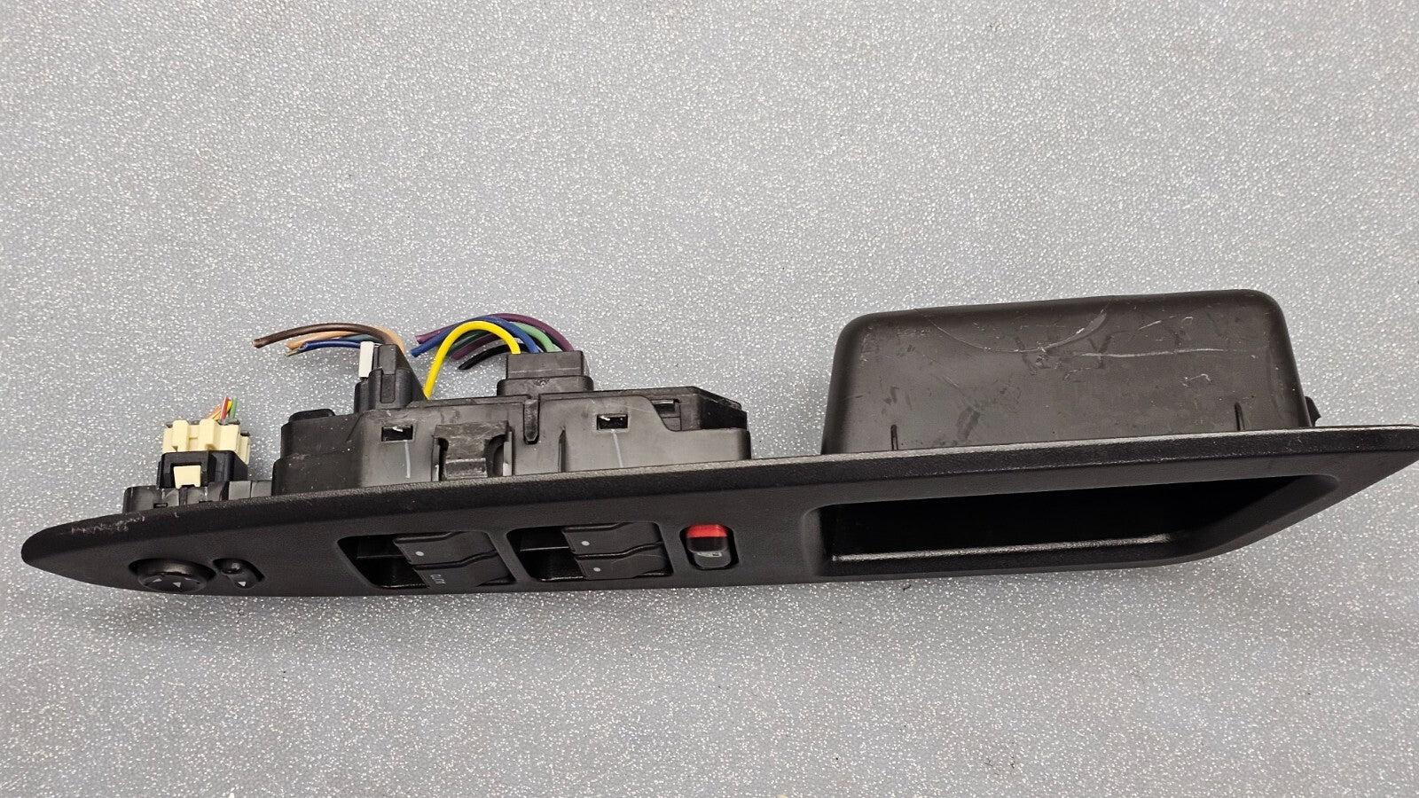 🔥06-08 CHEVY IMPALA LEFT DRIVER MASTER POWER WINDOW SWITCH BEZEL ASSEMBLY BLACK