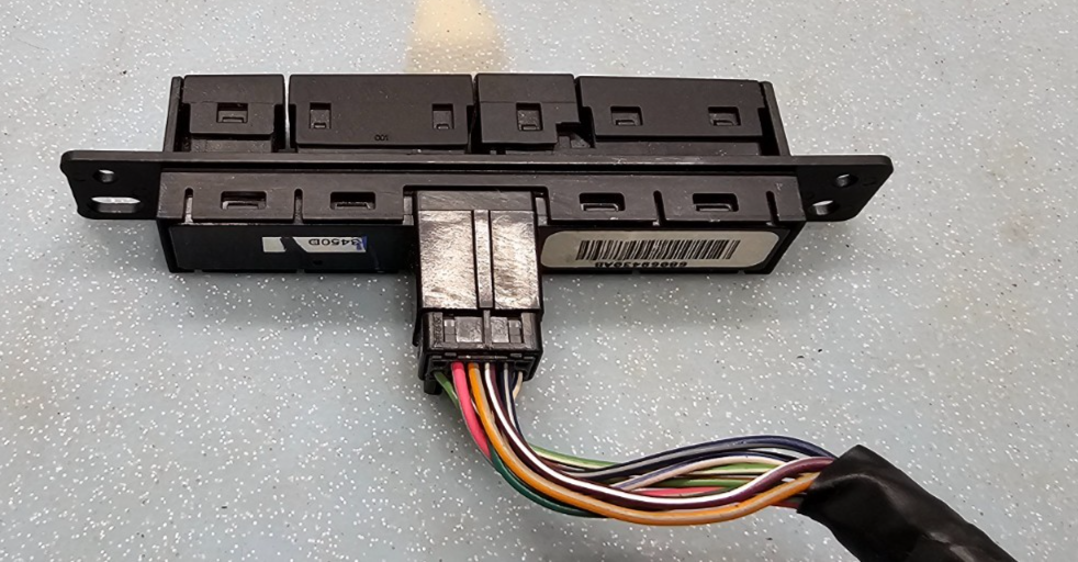 🔥12-20 Caravan Town Country Dash Hazard Warning Light Lamp Control Switch Black