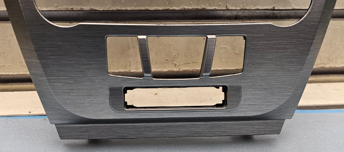 🔥 10-12 Ford Fusion Milan Climate Control Bezel Panel Trim Silver