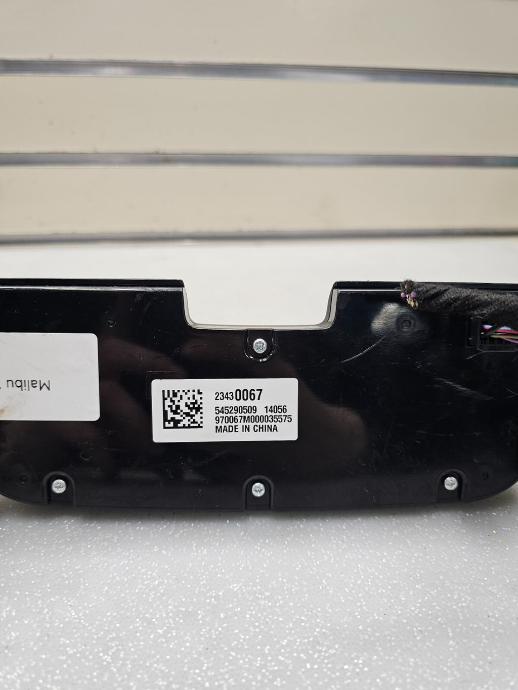 🔥13-15 Chevrolet Malibu Dash Front Center AM FM Radio Control Panel OEM