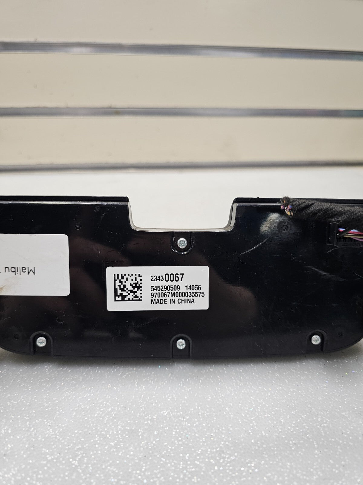 🔥13-15 Chevrolet Malibu Dash Front Center AM FM Radio Control Panel OEM