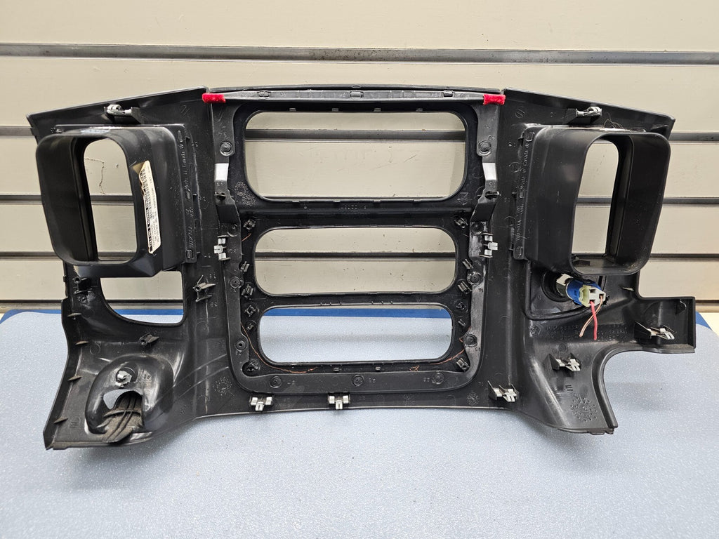 🔥02-05 Dodge RAM Dash RADIO Audio Stereo Bezel Climate Trim Panel Black B10