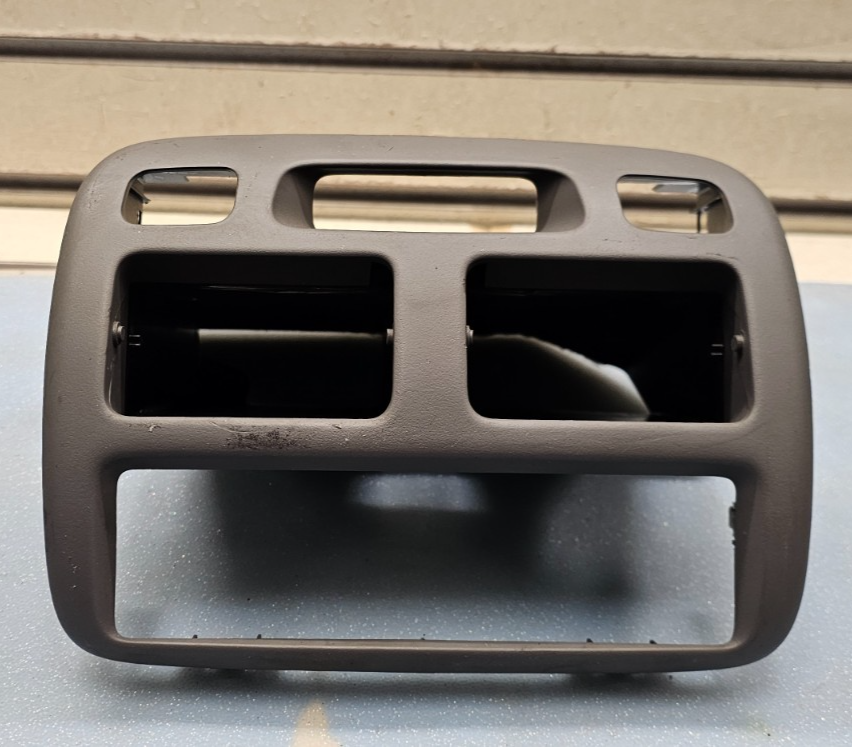 🔥98-02 Corolla Center Dash AC Air Vent Grille Radio Bezel Trim Panel Black B34