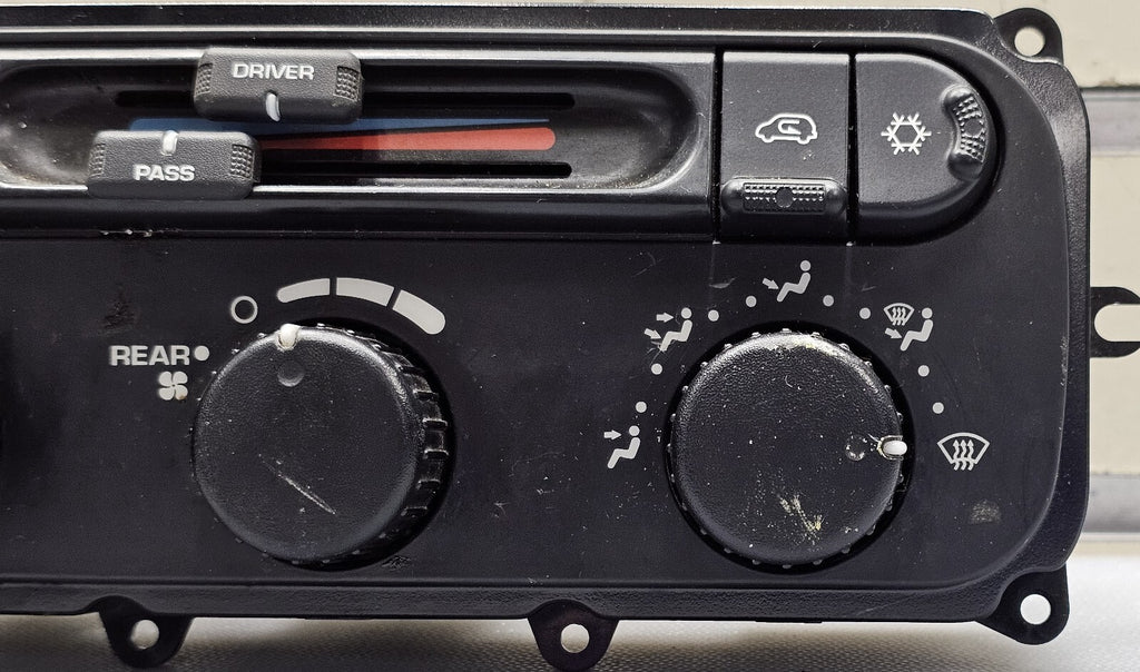 🔥04-07 Dodge Caravan Town Country Dash AC Climate Temperature Heater Control oe