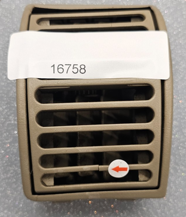 🔥95-99 SILVERADO SUBURBAN TAHOE TRUCK DASH RIGHT PASSENGER AIR VENT HEATER TAN