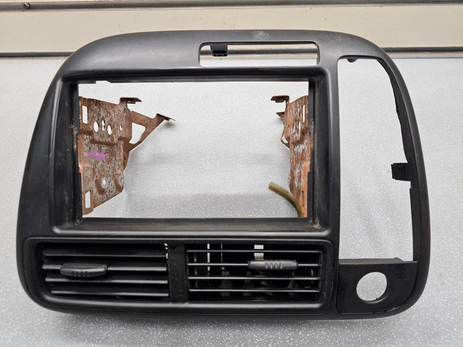 🔥1999 - 2000 Honda Civic Climate Control A/C Radio Bezel Dash Trim OEM