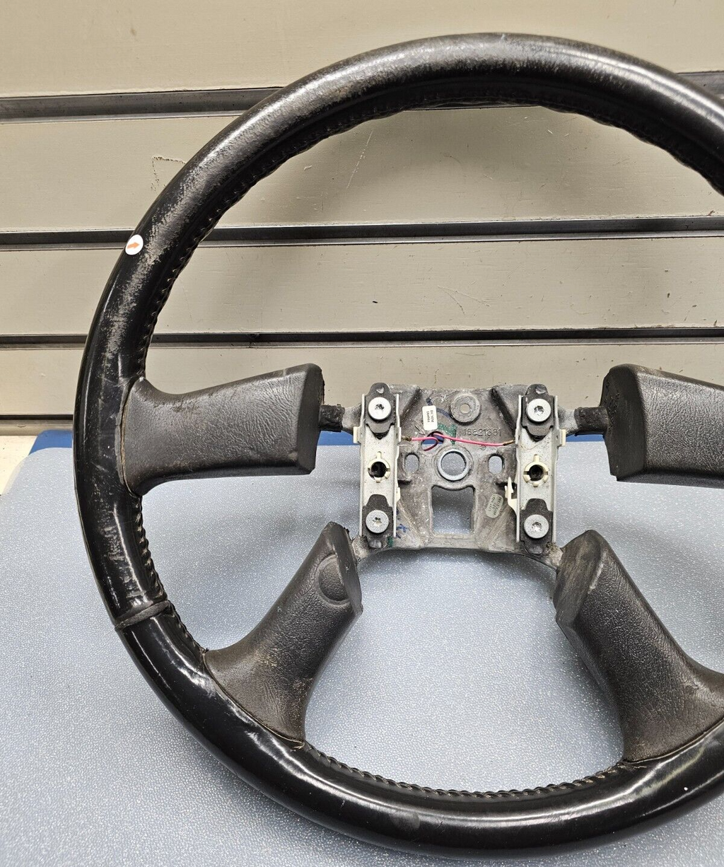🔥03-06 Chevy Tahoe Yukon Escalade Left Driver Steering Wheel Column Cover BLACK