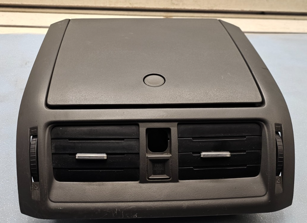 🔥2010-2012 Ford FUSION Dash Center Vents STORAGE Compartment Cubby black VT10