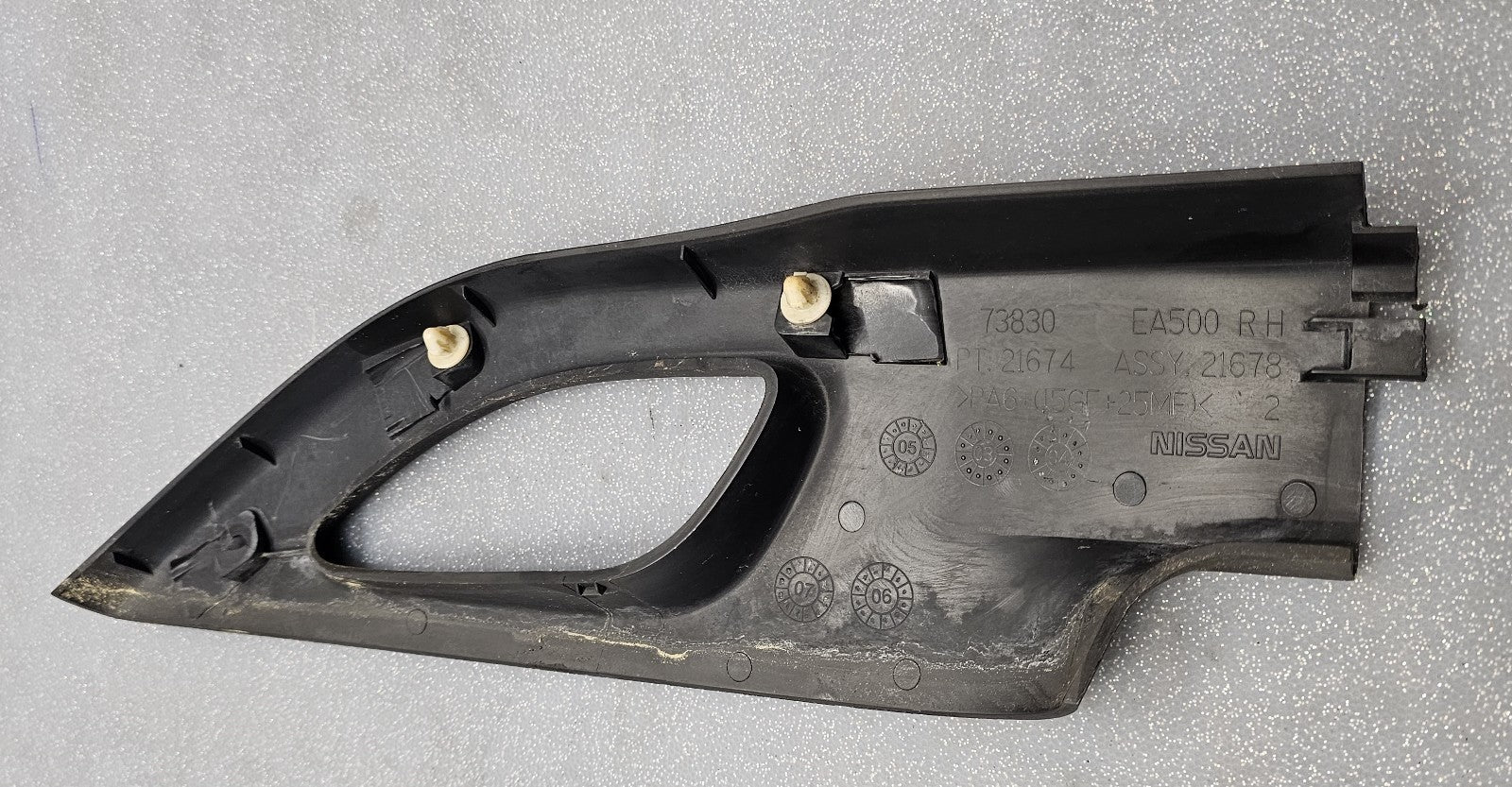 🔥2005-2012 Nissan Pathfinder N50 Roof Rack RH Passenger Front End Cap Cover OEM