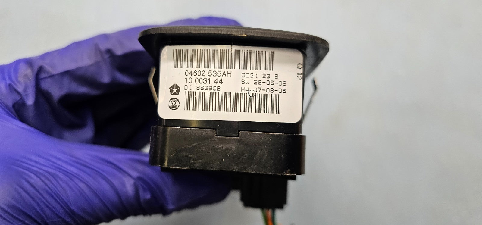 🔥08-20 Grand Caravan Town Country Master Left Driver Window Switch BLACK WS29