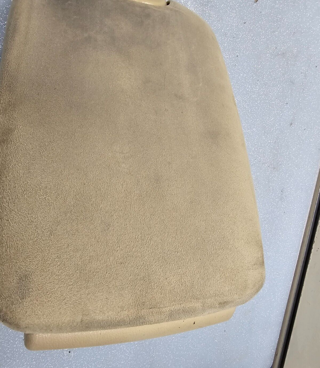 🔥08-12 Honda Accord Center Console Lid Armrest Cover Top Pad Assembly Tan Cloth