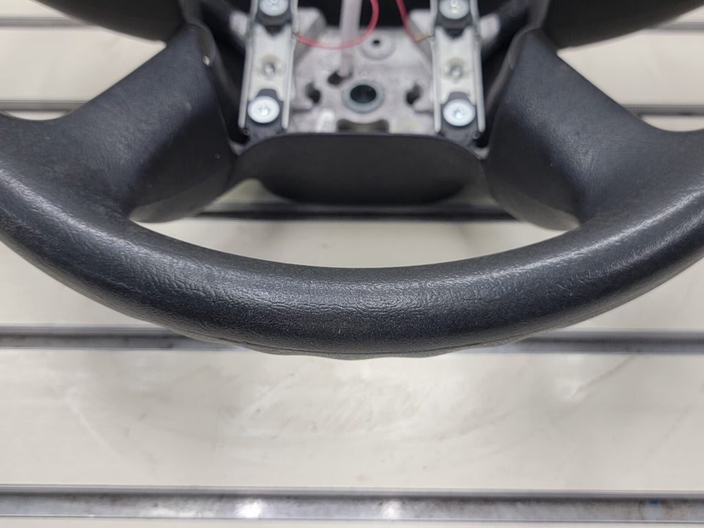 🔥03-06 SILVERADO SIERRA YUKON TAHOE SUBURBAN STEERING WHEEL LEATHER BLACK