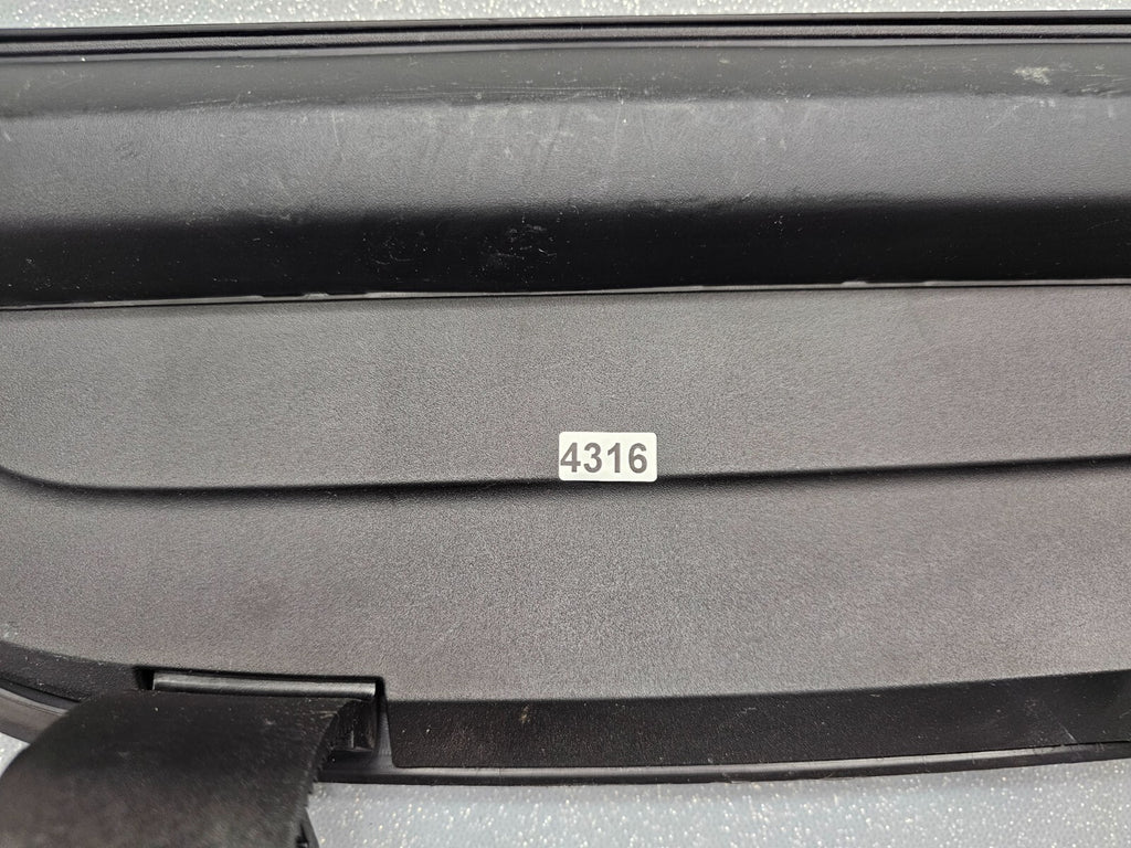 11-16 Town Country Grand Caravan Dash Upper Glove Box Storage Compartment Black