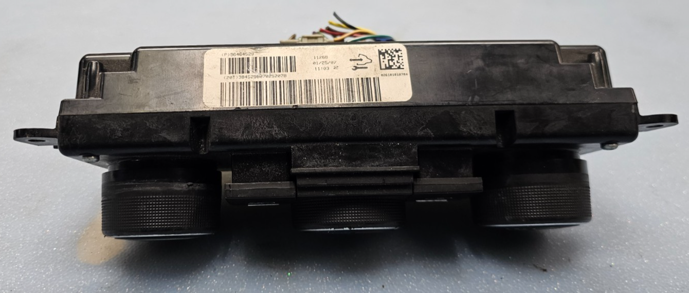 🔥09-12 CHEVY TRAVERSE DASH CLIMATE CONTROL A/C HEATER TEMPERATURE HVAC PANEL