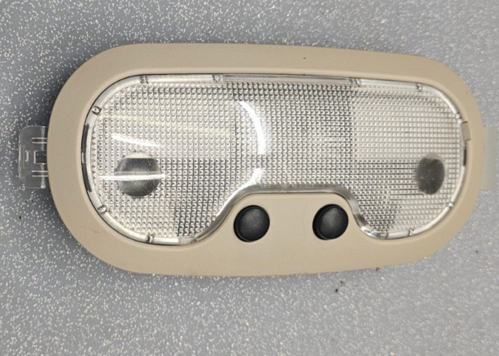🔥99-06 SIERRA SILVERADO TAHOE Overhead Roof Console Dome Map Light Lamp Tan