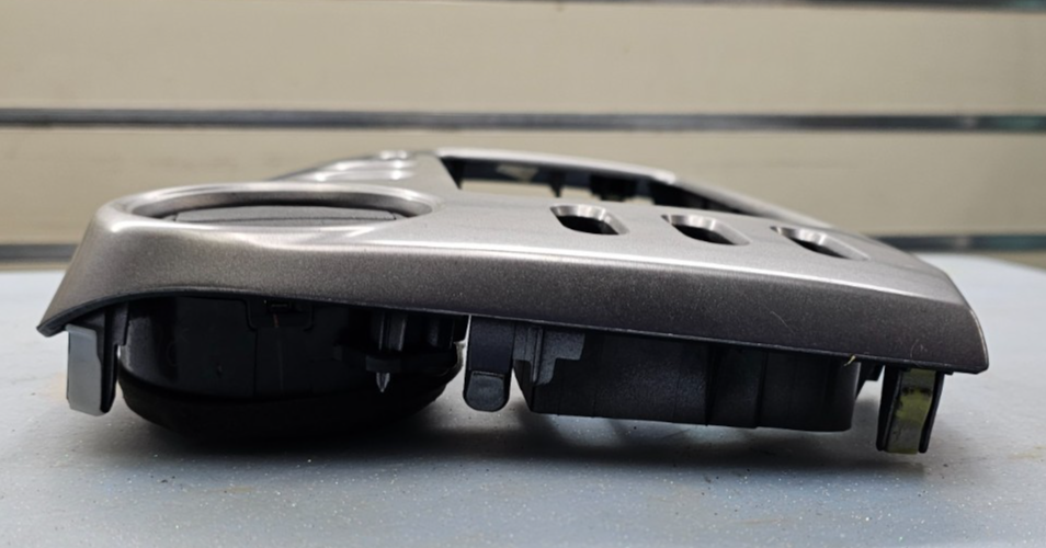 🔥03-08 Toyota MATRIX Pontiac VIBE Center Dash Radio Bezel Trim Panel SILVER OEM