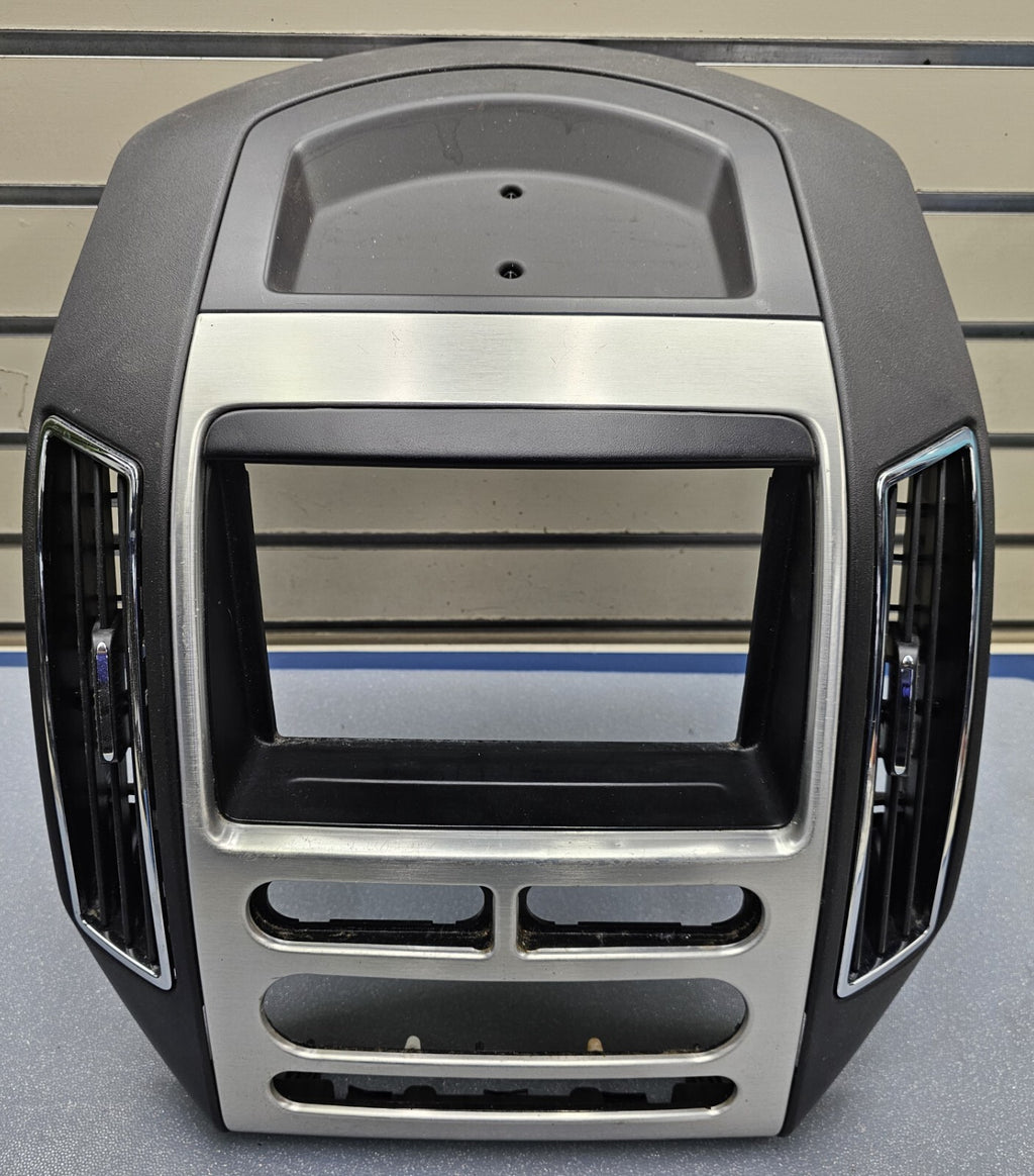07-10 Ford Edge Center Front Dash Radio Bezel Trim Instrument Panel Climate Gray
