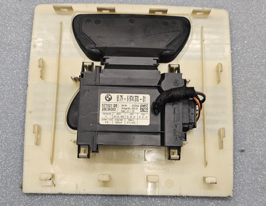 04-10 BMW E60 M5 525i 530i 545i Ultrasonic Alarm Motion Senor Theft Module Gray