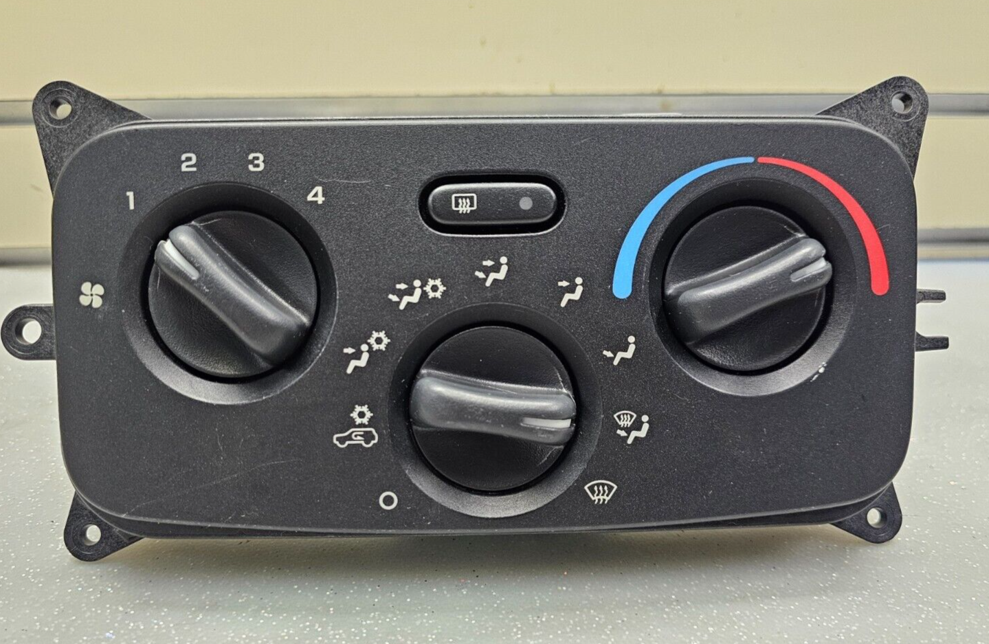 🔥02-03 Jeep Liberty Dash CLIMATE CONTROL UNIT Temperature Heat Rear Defrost OEM