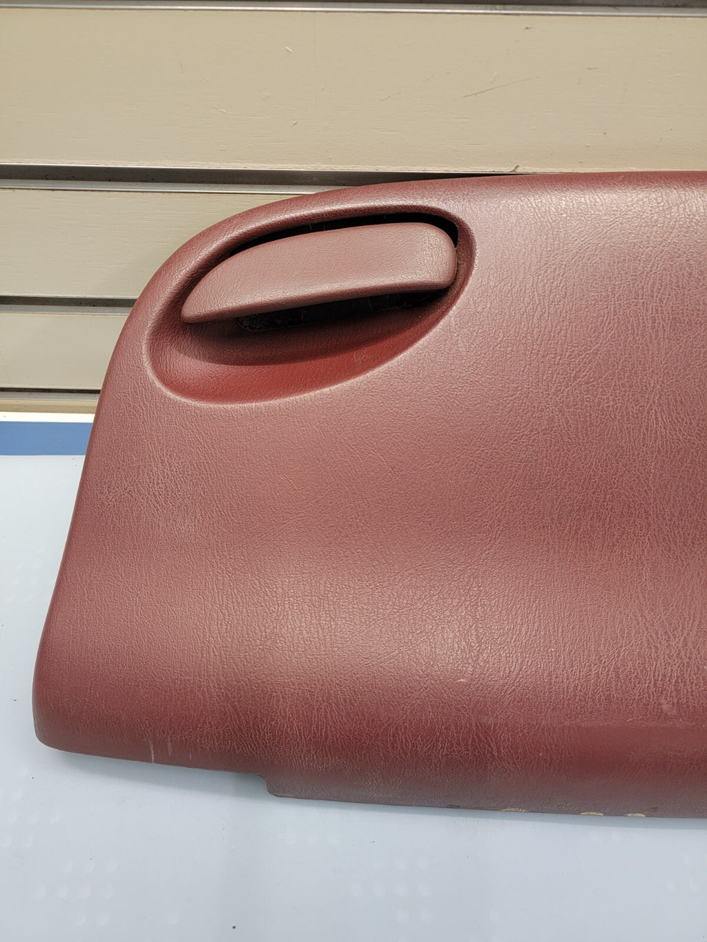 🔥97-03 FORD F-150 Glove Box Dash Storage Compartment Lid Cover Handle OEM RED
