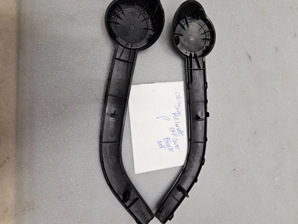 05-10 SCION TC RIGHT LEFT FRONT DOOR PANEL PULL HANDLE Grip COVER TRIM CAP BLACK