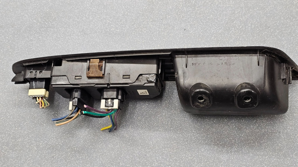 🔥09-16 CHEVY IMPALA LEFT DRIVER MASTER POWER DOOR WINDOW SWITCH BEZEL BLACK