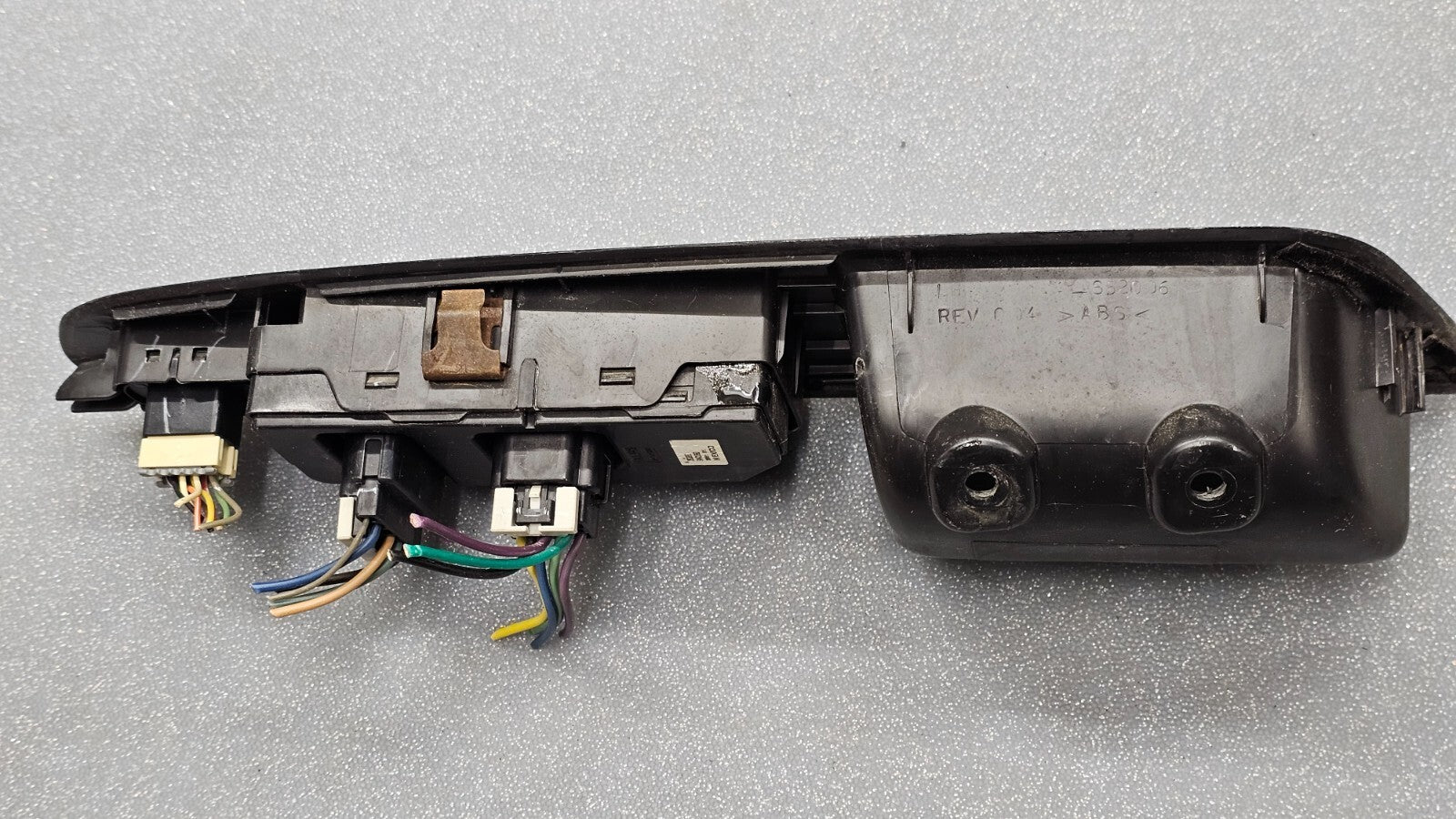 🔥09-16 CHEVY IMPALA LEFT DRIVER MASTER POWER DOOR WINDOW SWITCH BEZEL BLACK