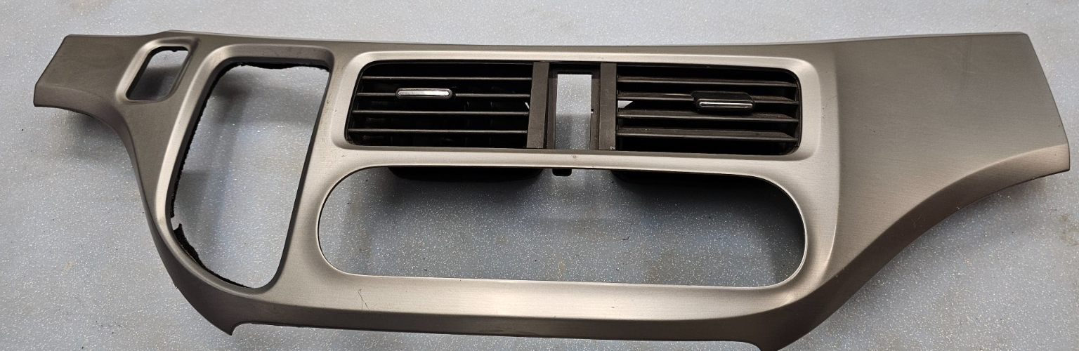 🔥05-10 Honda Odyssey Center Dash Radio Climate Control Bezel Trim Panel silver