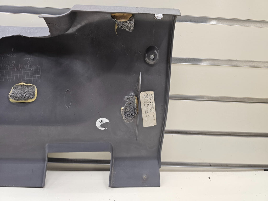 94-97 Dodge RAM Lower Dash Bolster Knee Bezel Steering Column Cover Trim LT Gray