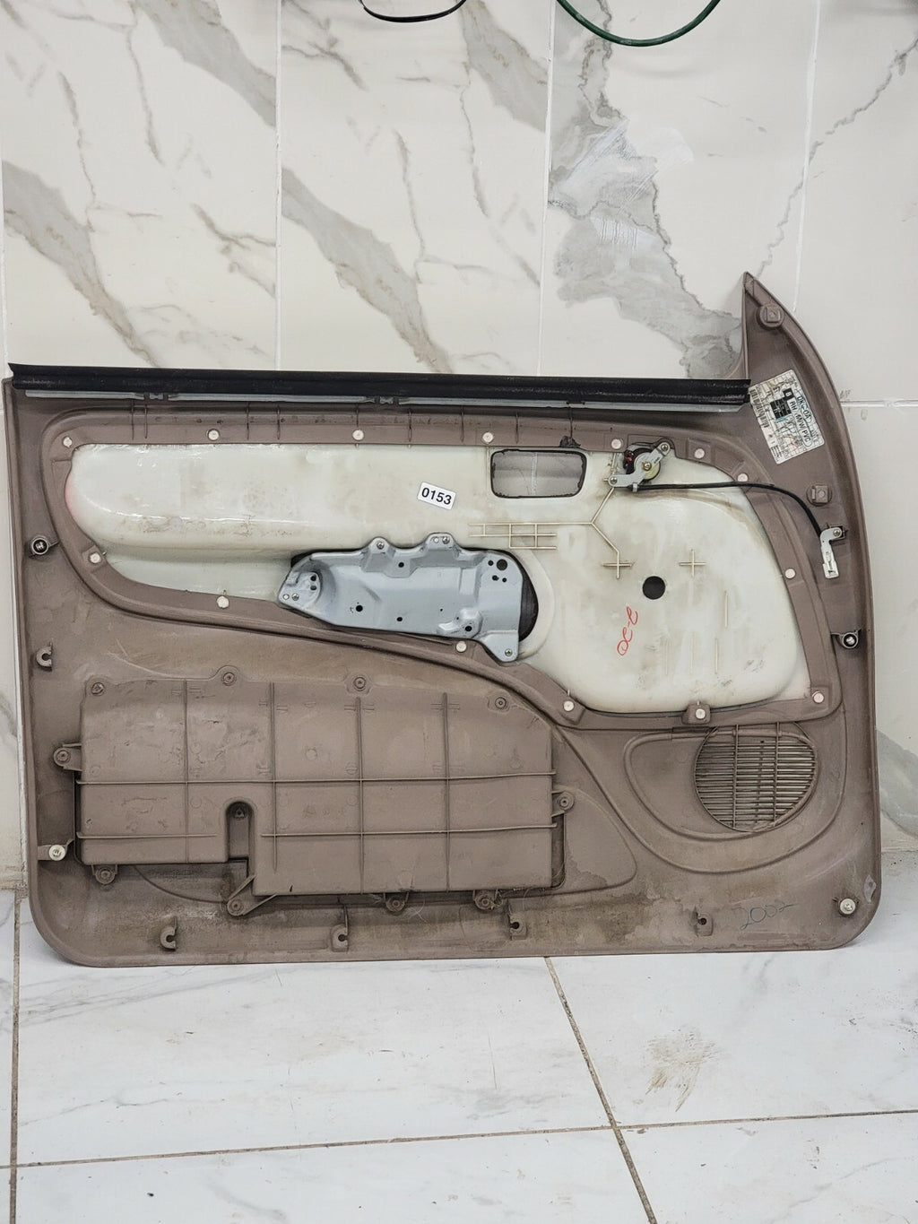 🔥04-06 Toyota Tundra Crew Cab OEM REAR right Door Trim Panels Tan Brown D20