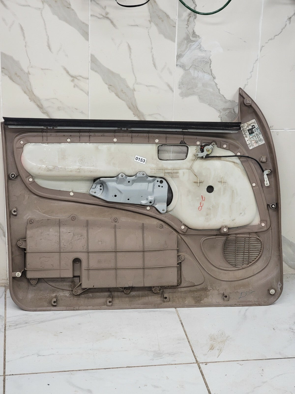 🔥04-06 Toyota Tundra Crew Cab OEM REAR right Door Trim Panels Tan Brown D20