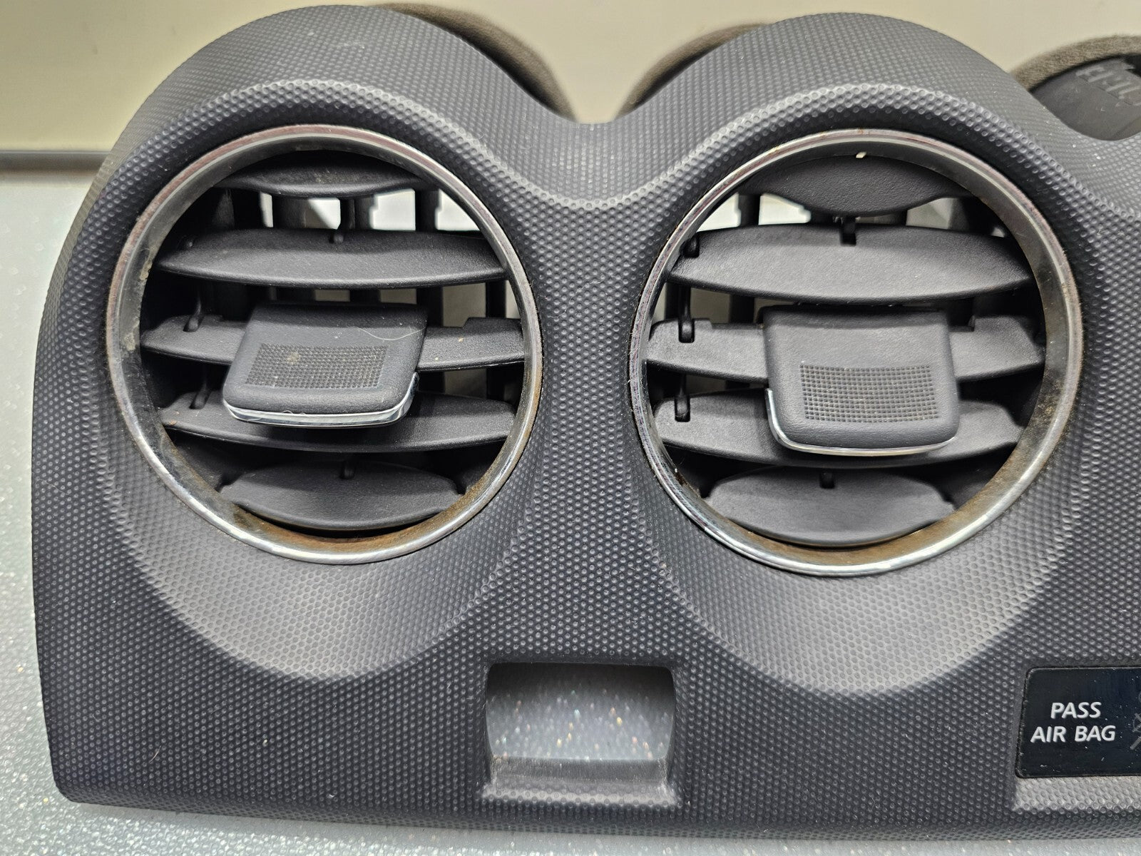 🔥07-12 Nissan ALTIMA Dash Center AIR VENTS w/Hazzard switch Assembly BLACK V10