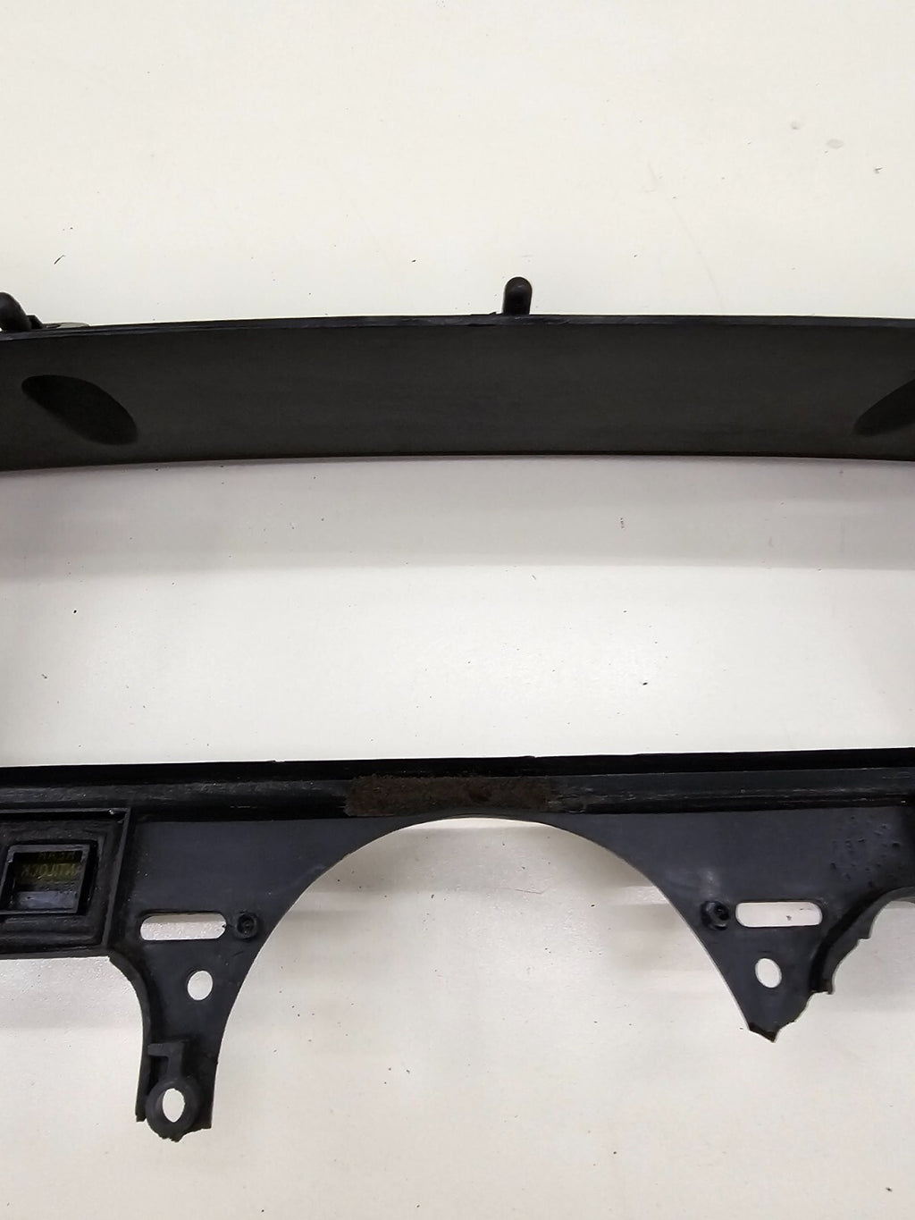 87-91 Ford F150 BRONCO Dash Instrument CLUSTER Bezel Speedo Gauge Trim Black C11