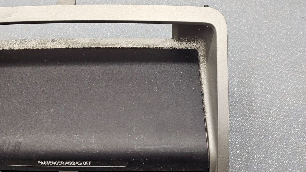 🔥 08-12 Escape Center Dash Console Air Vent Heater Conditioning SILVER/BLACK