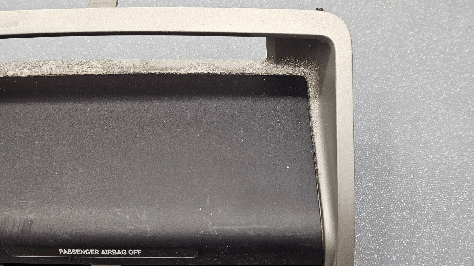🔥 08-12 Escape Center Dash Console Air Vent Heater Conditioning SILVER/BLACK