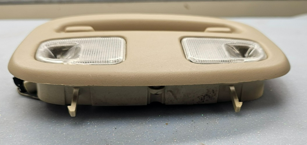 🔥00-05 Buick LeSabre Overhead Dome Light Reading Lamp Homelink Beige TAN
