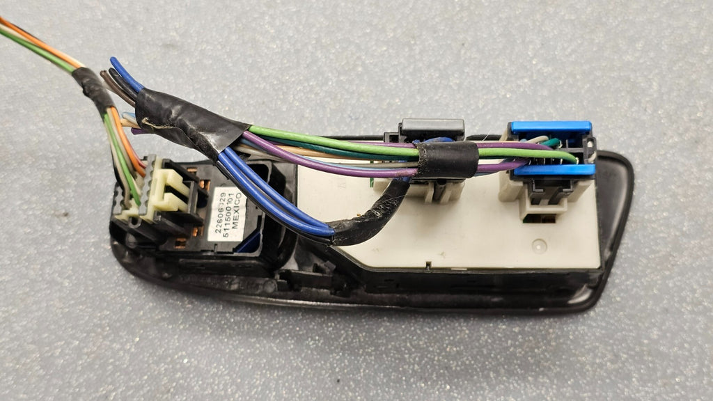 🔥97-03 MALIBU LEFT DRIVER MASTER POWER WINDOW SWITCH CONTROL ASSEMBLY BLACK OEM