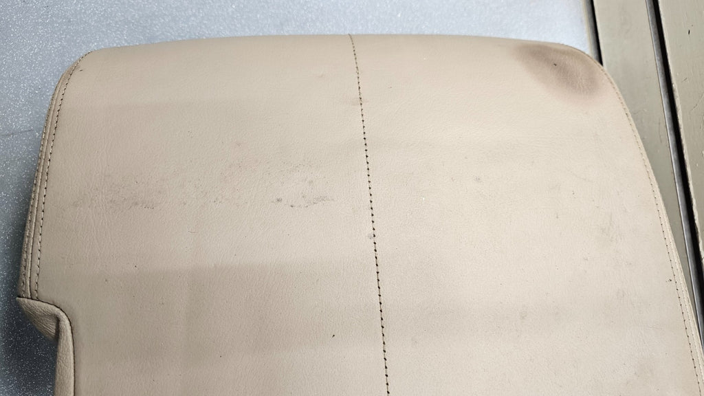 🔥99-10 Ford F250 F350 Center Console JUMP SEAT Arm Rest CLOTH/LEATHER TAN JS3