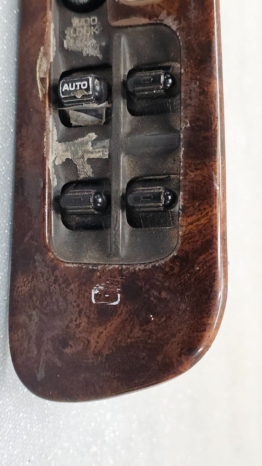 03-09 DODGE RAM 1500 2500 Front Left Driver Power Master Window Switch Wood OEM