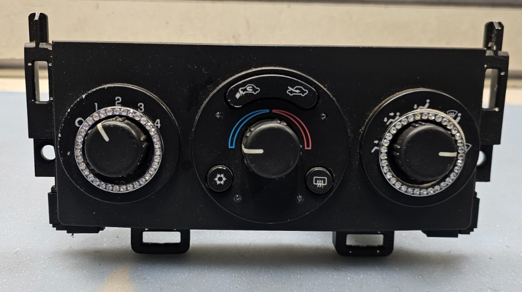 🔥04-07 Malibu Climate Control Dash AC A/C HVAC Heater Temperature Panel Black