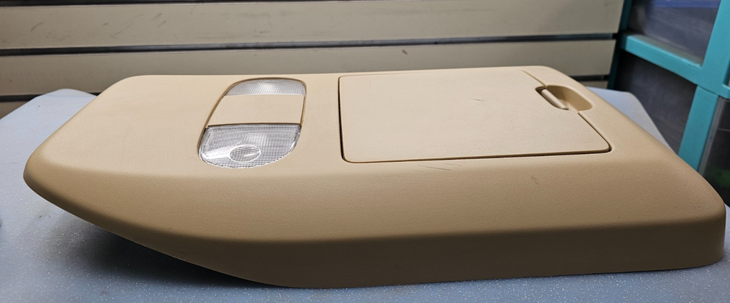 🔥04-08 Ford F-150 F150 Overhead Console DOME Light Lamp Roof Storage Tan