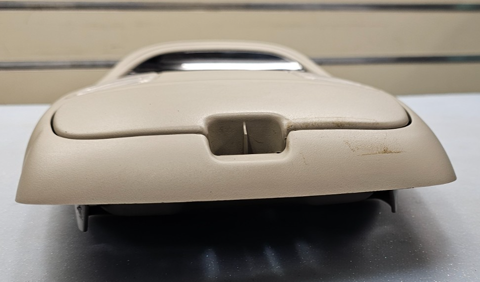 🔥03-06 Dodge Ram Overhead Roof Console Dome Light Storage Compartment Tan