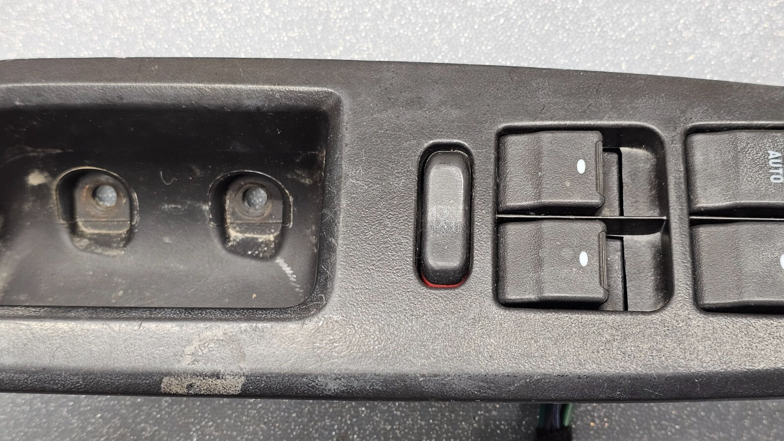 🔥09-16 CHEVY IMPALA LEFT DRIVER MASTER POWER DOOR WINDOW SWITCH BEZEL BLACK