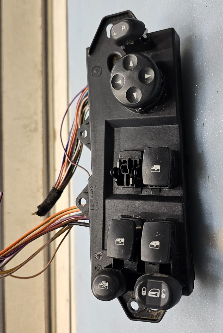 🔥04-06 Chrysler Pacifica Left Driver Master Power Window Switch Assembly Black