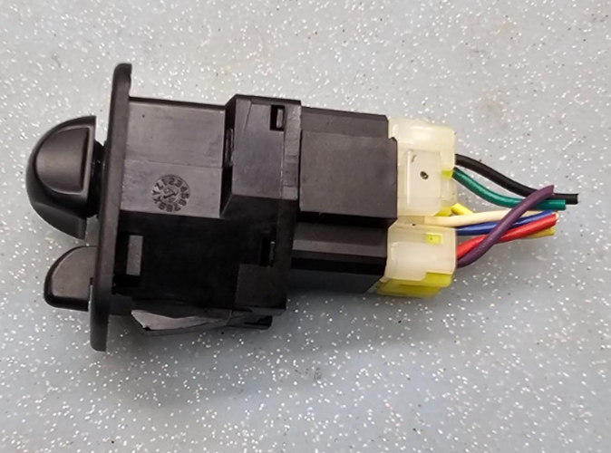 🔥97-05 F150 F250 EXPEDITION FRONT LEFT DRIVER TRUCK DOOR MIRROR POWER SWITCH