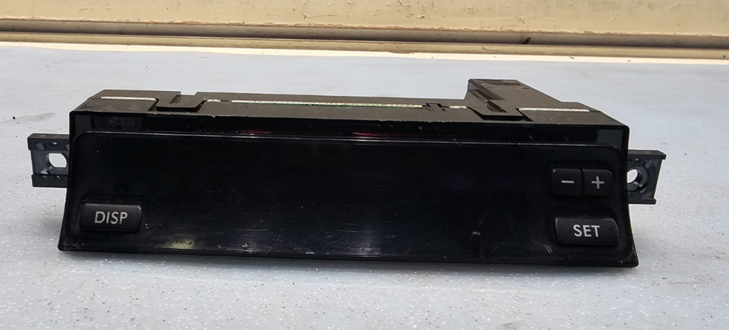 🔥07-09 SUBARU LEGACY OUTBACK DIGITAL CENTER DASH AUTO CLOCK ASSEMBLY BLACK