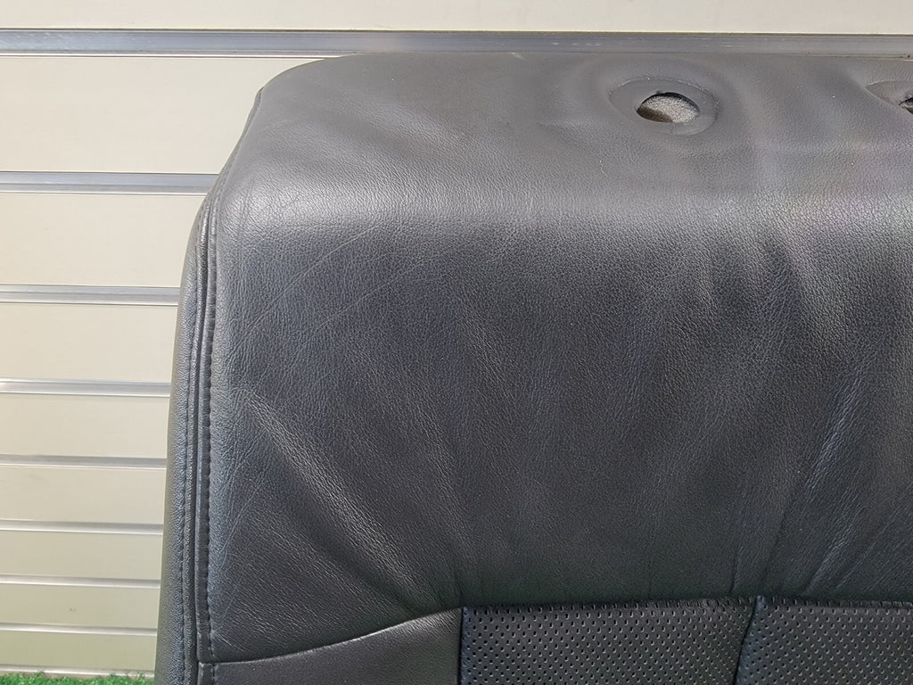 07-14 Lincoln Navigator Front Left Driver Bottom Leather Seat Cover Black