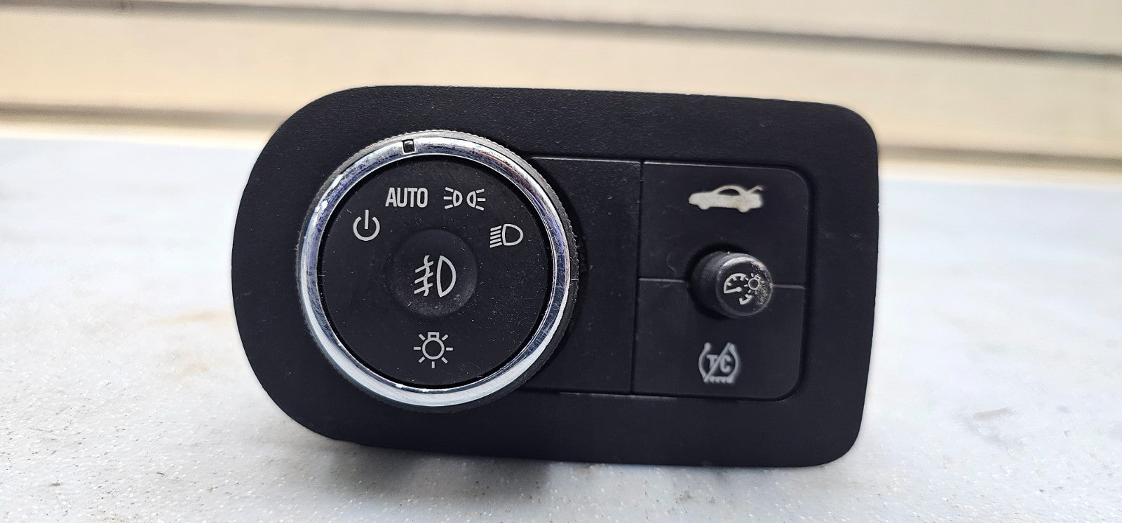 🔥06-12 CHEVY IMPALA DASH HEADLIGHT HEADLAMP DIMMER TRUNK CONTROL SWITCH BLACK
