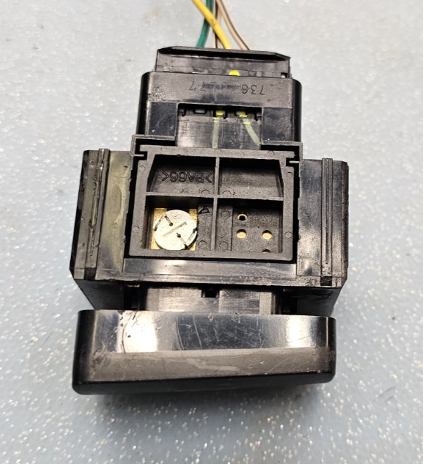 🔥03-08 Toyota Corolla Emergency Hazard Fog Light Switch Assembly Black OEM